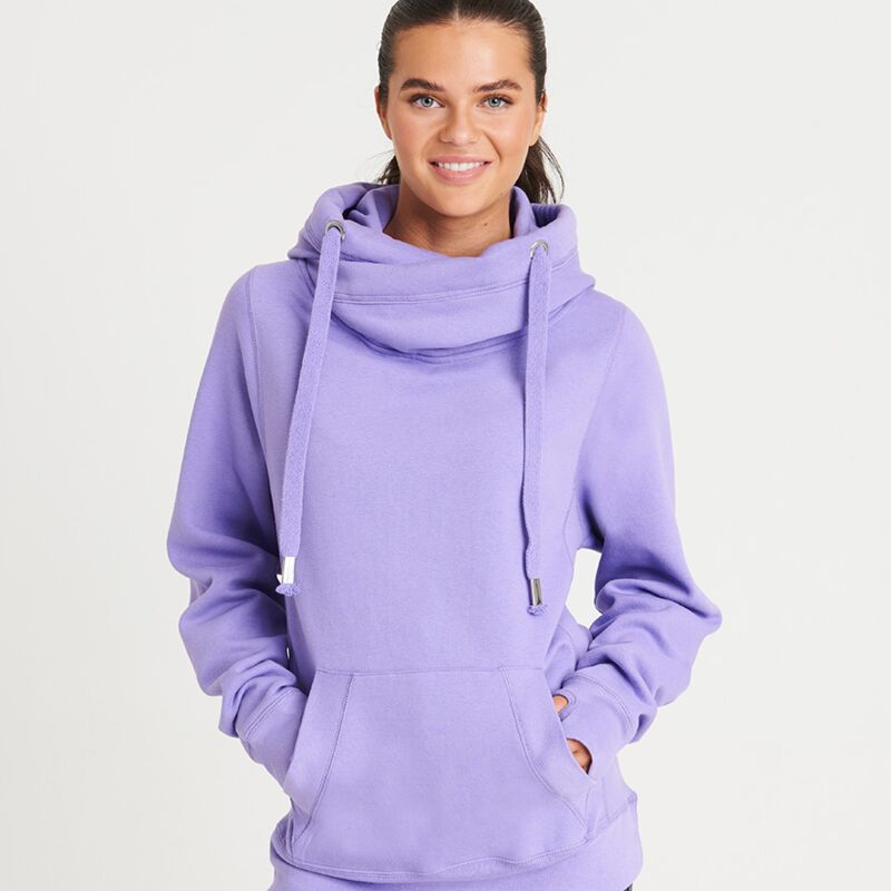 Cosy Cross Neck Hoodie Thumbnail