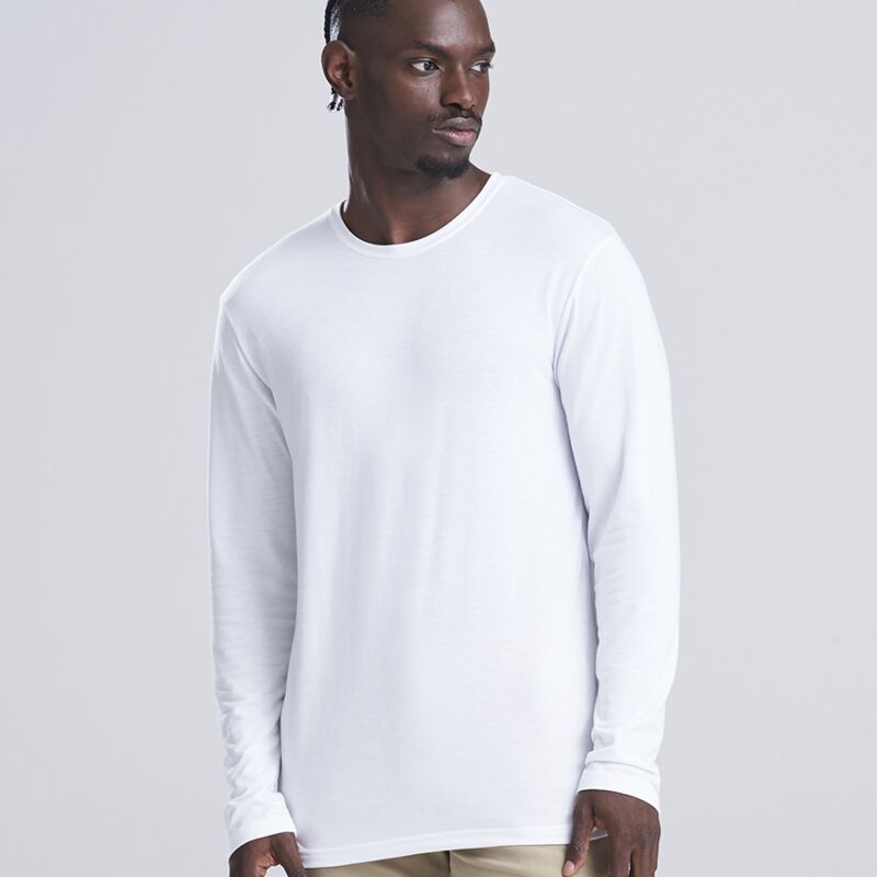 AWDis Long Sleeve Tri-Blend T-Shirt Thumbnail